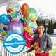 Premium Stitch Aloha Foil Balloon Bouquet with Balloon Weight, 13pc - Disney Lilo & Stitch